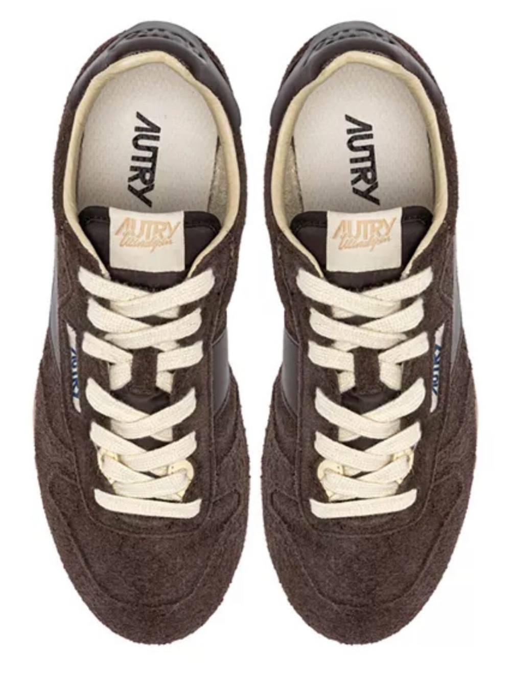 women’s windspin sneakers Autry Brown Suede Size 39